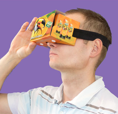 smart goggles google cardboard