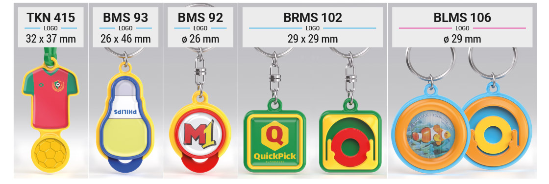 tokens for shopping carts