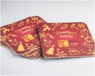 Scented coasters
ALIOR BANK