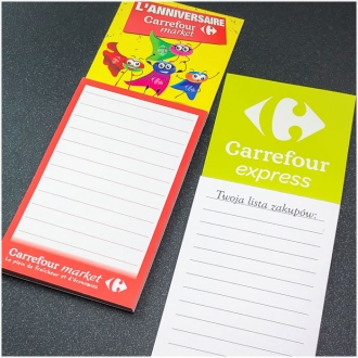 Magnetic notepads
CARREFOUR