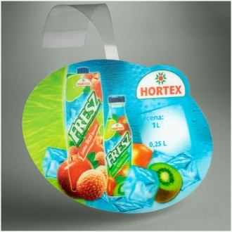 Wobblers - lenticular printing
HORTEX